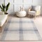 Nuloom Aya Cotton Plaid Area Rug 4ft x 6ft HMMD01A-406 - alternate 2